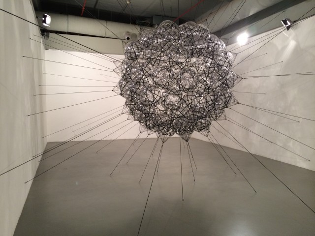Flying Garden Airport City by Tomas Saraceno at Istanbul Modern 